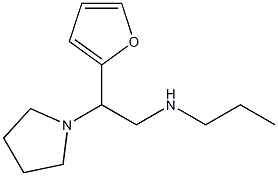 [2-(furan-2-yl)-2-(pyrrolidin-1-yl)ethyl](propyl)amine