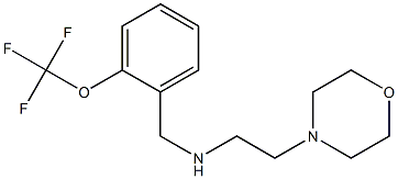 [2-(morpholin-4-yl)ethyl]({[2-(trifluoromethoxy)phenyl]methyl})amine