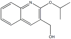 [2-(propan-2-yloxy)quinolin-3-yl]methanol Structure