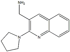 [2-(pyrrolidin-1-yl)quinolin-3-yl]methanamine|