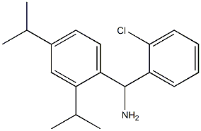 [2,4-bis(propan-2-yl)phenyl](2-chlorophenyl)methanamine