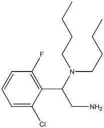 [2-amino-1-(2-chloro-6-fluorophenyl)ethyl]dibutylamine