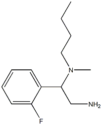 [2-amino-1-(2-fluorophenyl)ethyl](butyl)methylamine