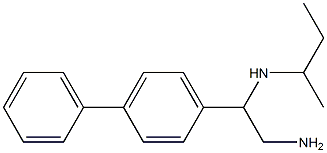 [2-amino-1-(4-phenylphenyl)ethyl](methyl)propan-2-ylamine Structure