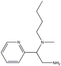 [2-amino-1-(pyridin-2-yl)ethyl](butyl)methylamine,,结构式