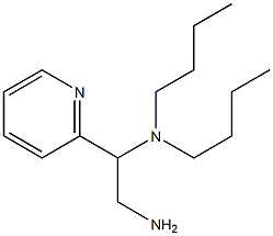 [2-amino-1-(pyridin-2-yl)ethyl]dibutylamine,,结构式