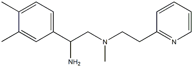 [2-amino-2-(3,4-dimethylphenyl)ethyl](methyl)[2-(pyridin-2-yl)ethyl]amine
