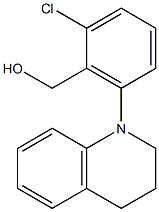 [2-chloro-6-(1,2,3,4-tetrahydroquinolin-1-yl)phenyl]methanol|