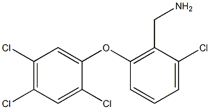 [2-chloro-6-(2,4,5-trichlorophenoxy)phenyl]methanamine