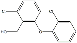 [2-chloro-6-(2-chlorophenoxy)phenyl]methanol