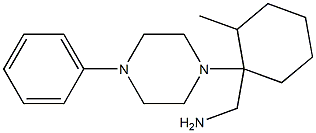  [2-methyl-1-(4-phenylpiperazin-1-yl)cyclohexyl]methylamine