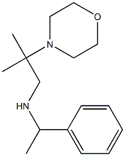 [2-methyl-2-(morpholin-4-yl)propyl](1-phenylethyl)amine,,结构式