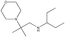[2-methyl-2-(morpholin-4-yl)propyl](pentan-3-yl)amine Struktur