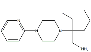 [2-propyl-2-(4-pyridin-2-ylpiperazin-1-yl)pentyl]amine Struktur