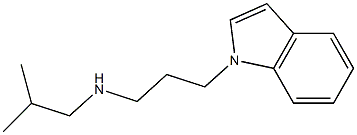 [3-(1H-indol-1-yl)propyl](2-methylpropyl)amine Struktur