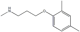 [3-(2,4-dimethylphenoxy)propyl](methyl)amine Structure