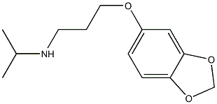 [3-(2H-1,3-benzodioxol-5-yloxy)propyl](propan-2-yl)amine Structure
