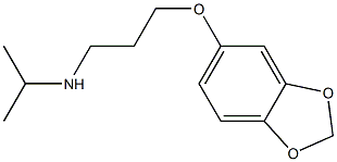 [3-(2H-1,3-benzodioxol-5-yloxy)propyl](propan-2-yl)amine 结构式