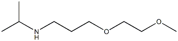 [3-(2-methoxyethoxy)propyl](propan-2-yl)amine 化学構造式