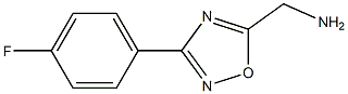 [3-(4-fluorophenyl)-1,2,4-oxadiazol-5-yl]methanamine