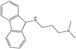 [3-(9H-fluoren-9-ylamino)propyl]dimethylamine,,结构式