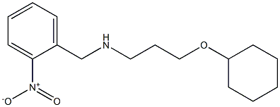 [3-(cyclohexyloxy)propyl][(2-nitrophenyl)methyl]amine