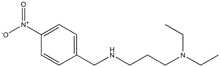 [3-(diethylamino)propyl][(4-nitrophenyl)methyl]amine Structure