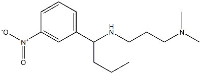 [3-(dimethylamino)propyl][1-(3-nitrophenyl)butyl]amine