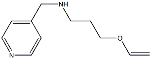 [3-(ethenyloxy)propyl](pyridin-4-ylmethyl)amine