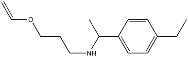 [3-(ethenyloxy)propyl][1-(4-ethylphenyl)ethyl]amine