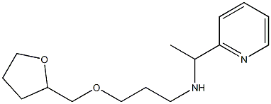 [3-(oxolan-2-ylmethoxy)propyl][1-(pyridin-2-yl)ethyl]amine Structure
