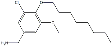  [3-chloro-5-methoxy-4-(octyloxy)phenyl]methanamine