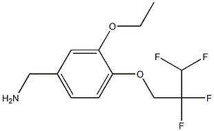 [3-ethoxy-4-(2,2,3,3-tetrafluoropropoxy)phenyl]methanamine