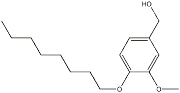 [3-methoxy-4-(octyloxy)phenyl]methanol Structure