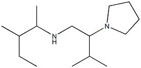  [3-methyl-2-(pyrrolidin-1-yl)butyl](3-methylpentan-2-yl)amine