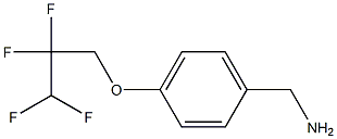 [4-(2,2,3,3-tetrafluoropropoxy)phenyl]methanamine 化学構造式