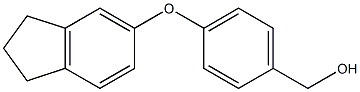 [4-(2,3-dihydro-1H-inden-5-yloxy)phenyl]methanol