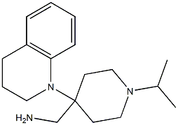 [4-(3,4-dihydroquinolin-1(2H)-yl)-1-isopropylpiperidin-4-yl]methylamine Structure