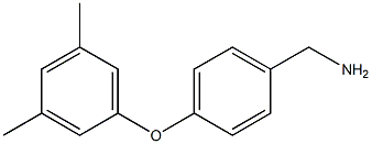 [4-(3,5-dimethylphenoxy)phenyl]methanamine Struktur