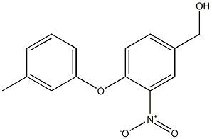 [4-(3-methylphenoxy)-3-nitrophenyl]methanol