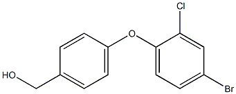 [4-(4-bromo-2-chlorophenoxy)phenyl]methanol