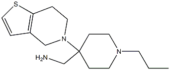  [4-(6,7-dihydrothieno[3,2-c]pyridin-5(4H)-yl)-1-propylpiperidin-4-yl]methylamine