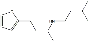 [4-(furan-2-yl)butan-2-yl](3-methylbutyl)amine Structure