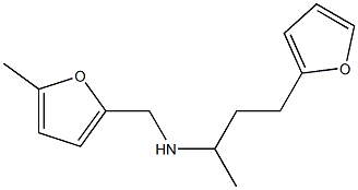  [4-(furan-2-yl)butan-2-yl][(5-methylfuran-2-yl)methyl]amine