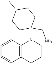 [4-methyl-1-(1,2,3,4-tetrahydroquinolin-1-yl)cyclohexyl]methanamine