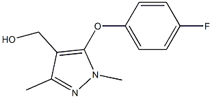 [5-(4-fluorophenoxy)-1,3-dimethyl-1H-pyrazol-4-yl]methanol