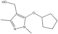 [5-(cyclopentyloxy)-1,3-dimethyl-1H-pyrazol-4-yl]methanol