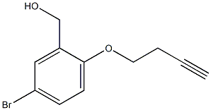[5-bromo-2-(but-3-yn-1-yloxy)phenyl]methanol