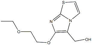 [6-(2-ethoxyethoxy)imidazo[2,1-b][1,3]thiazol-5-yl]methanol Structure