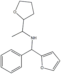 [furan-2-yl(phenyl)methyl][1-(oxolan-2-yl)ethyl]amine Structure